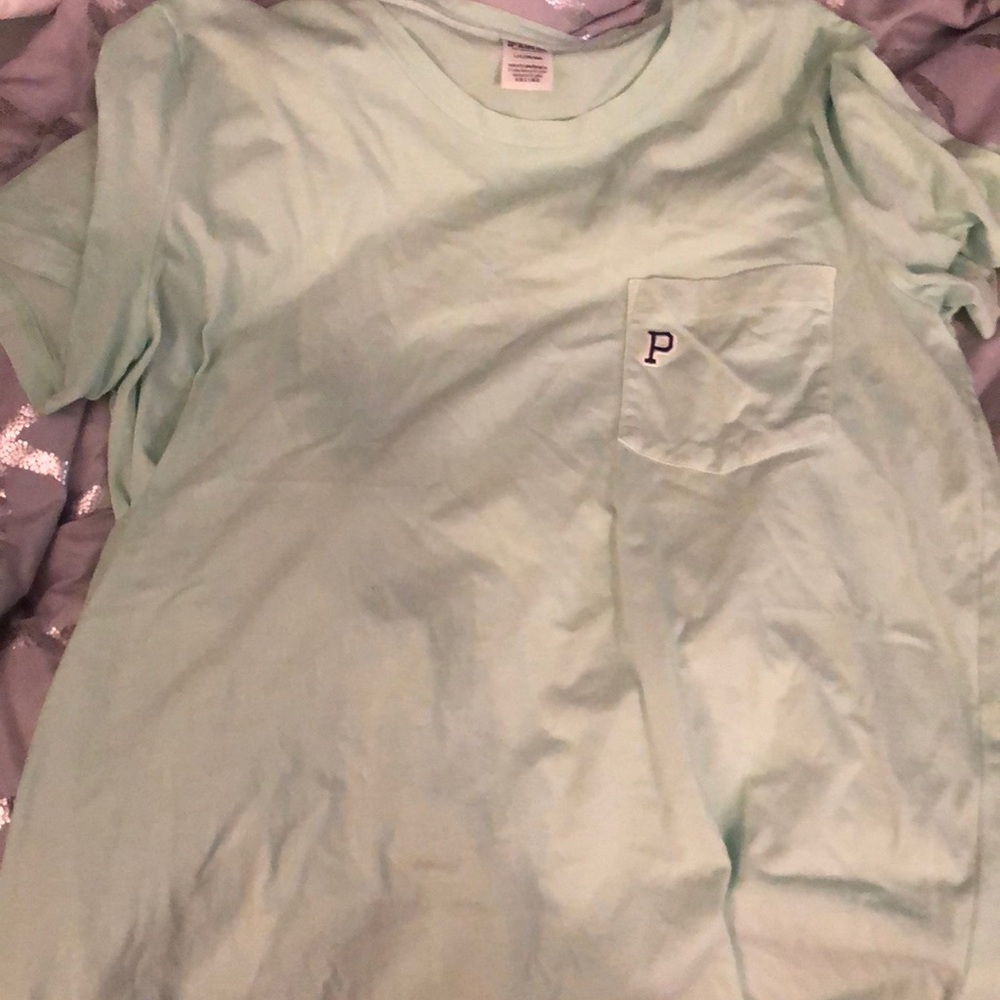 Mint green T-shirt